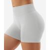 imageYEOREO SoftHue Women Workout Gym Impact Shorts Hidden Scrunch Butt Lifting 36quot45quot6quot Seamless ShortsBeige