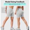 imageYEOREO SoftHue Women Workout Gym Impact Shorts Hidden Scrunch Butt Lifting 36quot45quot6quot Seamless ShortsBeige