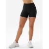 imageYEOREO SoftHue Women Workout Gym Impact Shorts Hidden Scrunch Butt Lifting 36quot45quot6quot Seamless ShortsBlack