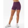 imageYEOREO SoftHue Women Workout Gym Impact Shorts Hidden Scrunch Butt Lifting 36quot45quot6quot Seamless ShortsBlack Cherry