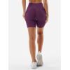 imageYEOREO SoftHue Women Workout Gym Impact Shorts Hidden Scrunch Butt Lifting 36quot45quot6quot Seamless ShortsBlack Cherry