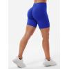 imageYEOREO SoftHue Women Workout Gym Impact Shorts Hidden Scrunch Butt Lifting 36quot45quot6quot Seamless ShortsDark Blue