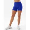 imageYEOREO SoftHue Women Workout Gym Impact Shorts Hidden Scrunch Butt Lifting 36quot45quot6quot Seamless ShortsDark Blue