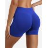 imageYEOREO SoftHue Women Workout Gym Impact Shorts Hidden Scrunch Butt Lifting 36quot45quot6quot Seamless ShortsDark Blue