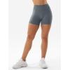 imageYEOREO SoftHue Women Workout Gym Impact Shorts Hidden Scrunch Butt Lifting 36quot45quot6quot Seamless ShortsDark Grey
