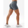 imageYEOREO SoftHue Women Workout Gym Impact Shorts Hidden Scrunch Butt Lifting 36quot45quot6quot Seamless ShortsDark Grey