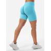 imageYEOREO SoftHue Women Workout Gym Impact Shorts Hidden Scrunch Butt Lifting 36quot45quot6quot Seamless ShortsLight Blue