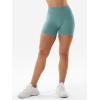 imageYEOREO SoftHue Women Workout Gym Impact Shorts Hidden Scrunch Butt Lifting 36quot45quot6quot Seamless ShortsLight Green