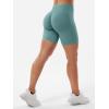 imageYEOREO SoftHue Women Workout Gym Impact Shorts Hidden Scrunch Butt Lifting 36quot45quot6quot Seamless ShortsLight Green