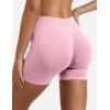 imageYEOREO SoftHue Women Workout Gym Impact Shorts Hidden Scrunch Butt Lifting 36quot45quot6quot Seamless ShortsPink