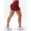 imageYEOREO SoftHue Women Workout Gym Impact Shorts Hidden Scrunch Butt Lifting 36quot45quot6quot Seamless ShortsRed