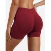 imageYEOREO SoftHue Women Workout Gym Impact Shorts Hidden Scrunch Butt Lifting 36quot45quot6quot Seamless ShortsRed