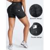 imageYEOREO CoreFlex Scrunch Workout Shorts with Pockets Charm Gym Biker Shorts for Women High Waisted Booty YogaBlack Camo