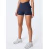 imageYEOREO CoreFlex Scrunch Workout Shorts with Pockets Charm Gym Biker Shorts for Women High Waisted Booty YogaNavy