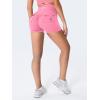 imageYEOREO CoreFlex Scrunch Workout Shorts with Pockets Charm Gym Biker Shorts for Women High Waisted Booty YogaPink