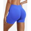 imageYEOREO SoftHue Women Workout Gym Impact Shorts Hidden Scrunch Butt Lifting 36quot45quot6quot Seamless ShortsBlue