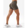 imageYEOREO SoftHue Women Workout Gym Impact Shorts Hidden Scrunch Butt Lifting 36quot45quot6quot Seamless ShortsCoffee
