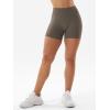 imageYEOREO SoftHue Women Workout Gym Impact Shorts Hidden Scrunch Butt Lifting 36quot45quot6quot Seamless ShortsCoffee