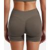 imageYEOREO SoftHue Women Workout Gym Impact Shorts Hidden Scrunch Butt Lifting 36quot45quot6quot Seamless ShortsCoffee
