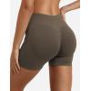 imageYEOREO SoftHue Women Workout Gym Impact Shorts Hidden Scrunch Butt Lifting 36quot45quot6quot Seamless ShortsCoffee