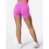 imageYEOREO SoftHue Women Workout Gym Impact Shorts Hidden Scrunch Butt Lifting 36quot45quot6quot Seamless ShortsFloral Pink