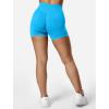 imageYEOREO SoftHue Women Workout Gym Impact Shorts Hidden Scrunch Butt Lifting 36quot45quot6quot Seamless ShortsGlacier Blue