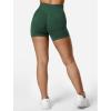 imageYEOREO SoftHue Women Workout Gym Impact Shorts Hidden Scrunch Butt Lifting 36quot45quot6quot Seamless ShortsGreen Marble