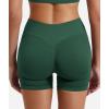 imageYEOREO SoftHue Women Workout Gym Impact Shorts Hidden Scrunch Butt Lifting 36quot45quot6quot Seamless ShortsGreen Marble