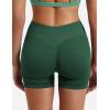imageYEOREO SoftHue Women Workout Gym Impact Shorts Hidden Scrunch Butt Lifting 36quot45quot6quot Seamless ShortsGreen Marble
