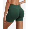 imageYEOREO SoftHue Women Workout Gym Impact Shorts Hidden Scrunch Butt Lifting 36quot45quot6quot Seamless ShortsGreen Marble