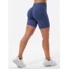 imageYEOREO SoftHue Women Workout Gym Impact Shorts Hidden Scrunch Butt Lifting 36quot45quot6quot Seamless ShortsGrey Blue