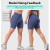 imageYEOREO SoftHue Women Workout Gym Impact Shorts Hidden Scrunch Butt Lifting 36quot45quot6quot Seamless ShortsGrey Blue