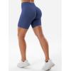 imageYEOREO SoftHue Women Workout Gym Impact Shorts Hidden Scrunch Butt Lifting 36quot45quot6quot Seamless ShortsGrey Blue
