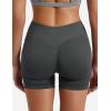 imageYEOREO SoftHue Women Workout Gym Impact Shorts Hidden Scrunch Butt Lifting 36quot45quot6quot Seamless ShortsGrey Marble