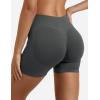 imageYEOREO SoftHue Women Workout Gym Impact Shorts Hidden Scrunch Butt Lifting 36quot45quot6quot Seamless ShortsGrey Marble