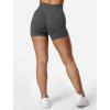imageYEOREO SoftHue Women Workout Gym Impact Shorts Hidden Scrunch Butt Lifting 36quot45quot6quot Seamless ShortsGrey Marble