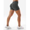 imageYEOREO SoftHue Women Workout Gym Impact Shorts Hidden Scrunch Butt Lifting 36quot45quot6quot Seamless ShortsGrey Marble
