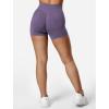 imageYEOREO SoftHue Women Workout Gym Impact Shorts Hidden Scrunch Butt Lifting 36quot45quot6quot Seamless ShortsHaze Purple