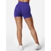 imageYEOREO SoftHue Women Workout Gym Impact Shorts Hidden Scrunch Butt Lifting 36quot45quot6quot Seamless ShortsIndigo