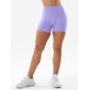 imageYEOREO SoftHue Women Workout Gym Impact Shorts Hidden Scrunch Butt Lifting 36quot45quot6quot Seamless ShortsLight Purple