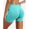imageYEOREO SoftHue Women Workout Gym Impact Shorts Hidden Scrunch Butt Lifting 36quot45quot6quot Seamless ShortsMint Green
