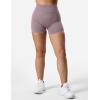imageYEOREO SoftHue Women Workout Gym Impact Shorts Hidden Scrunch Butt Lifting 36quot45quot6quot Seamless ShortsMocha