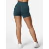 imageYEOREO SoftHue Women Workout Gym Impact Shorts Hidden Scrunch Butt Lifting 36quot45quot6quot Seamless ShortsNavy