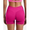 imageYEOREO SoftHue Women Workout Gym Impact Shorts Hidden Scrunch Butt Lifting 36quot45quot6quot Seamless ShortsRose