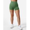 imageYEOREO SoftHue Women Workout Gym Impact Shorts Hidden Scrunch Butt Lifting 36quot45quot6quot Seamless ShortsSage Green