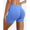 imageYEOREO SoftHue Women Workout Gym Impact Shorts Hidden Scrunch Butt Lifting 36quot45quot6quot Seamless ShortsVivid Blue