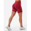 imageYEOREO SoftHue Women Workout Gym Impact Shorts Hidden Scrunch Butt Lifting 36quot45quot6quot Seamless ShortsWine