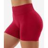 imageYEOREO SoftHue Women Workout Gym Impact Shorts Hidden Scrunch Butt Lifting 36quot45quot6quot Seamless ShortsWine