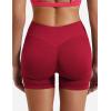 imageYEOREO SoftHue Women Workout Gym Impact Shorts Hidden Scrunch Butt Lifting 36quot45quot6quot Seamless ShortsWine