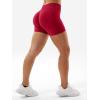 imageYEOREO SoftHue Women Workout Gym Impact Shorts Hidden Scrunch Butt Lifting 36quot45quot6quot Seamless ShortsWine